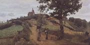 Jean Baptiste Camille  Corot Saint-Andre en Morvan (mk11) oil painting picture wholesale